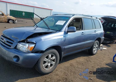 2006 Toyota Highlander V6 из США, поврежденный, VIN JTEEP21A060154037